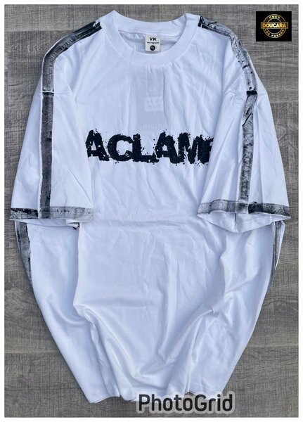 T-shirt blanc imprimé mode