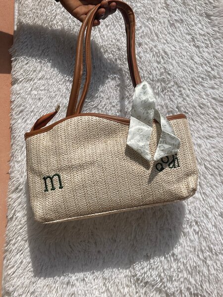 Sac en toile personnalisé avec lettres