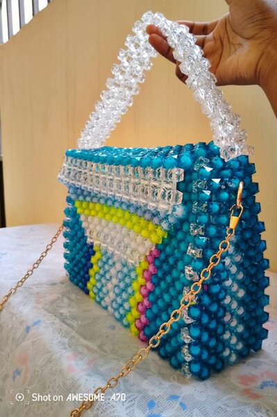 Handmade Beaded Handbag