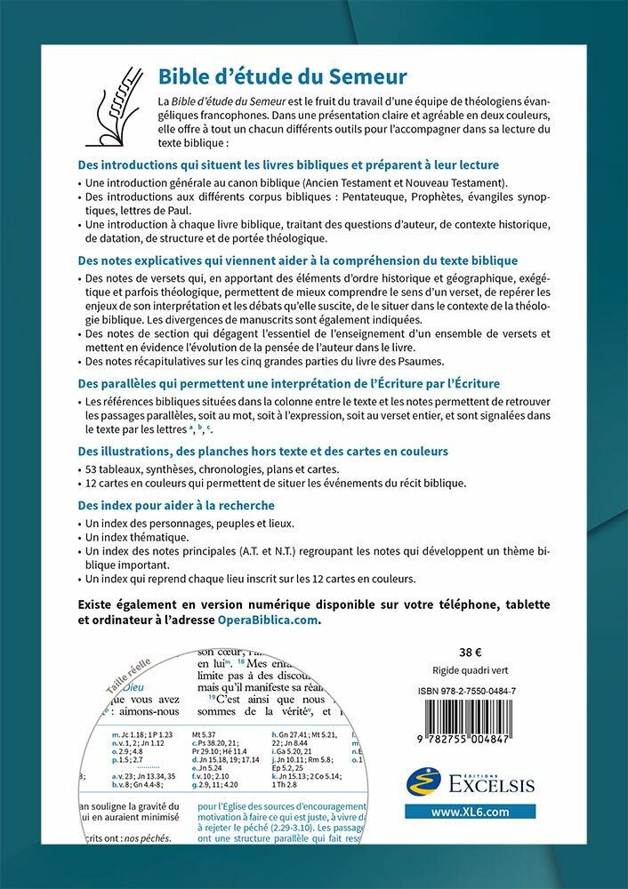 Bible d'étude du Semeur