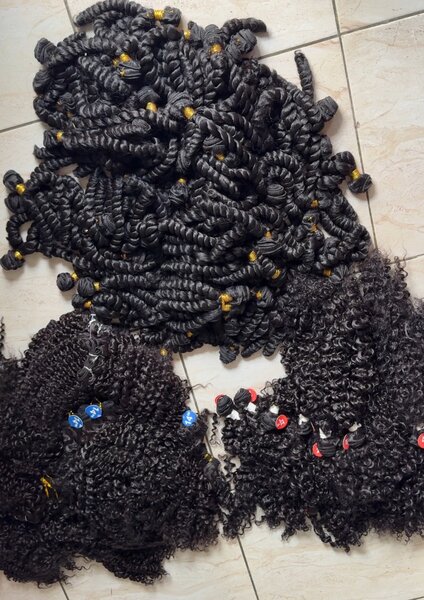 Extensions bouclées naturelles