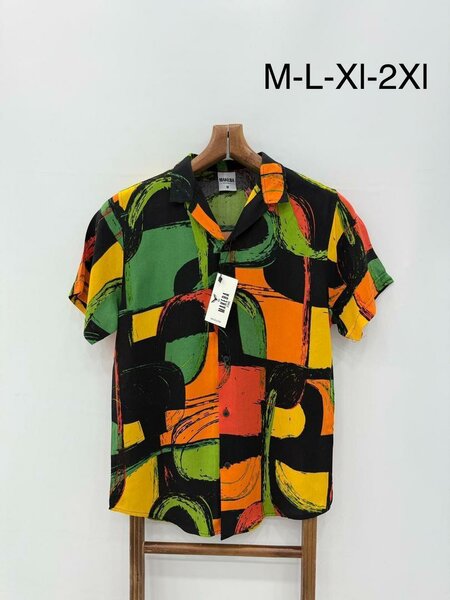 Chemise Homme Imprimé Abstrait