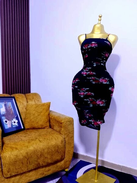 Robe à fleurs élégante