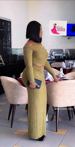 Robe deux pièces élégante