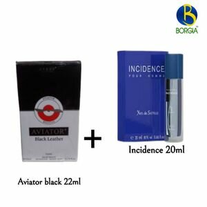 World fragrance 2 Parfums - Aviator Black + Incidence