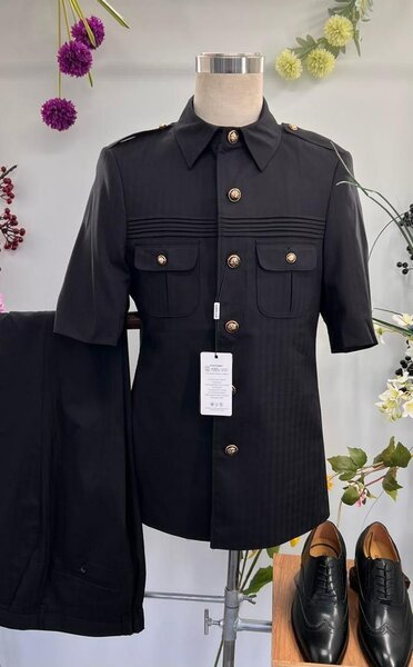 Political suits in shorts