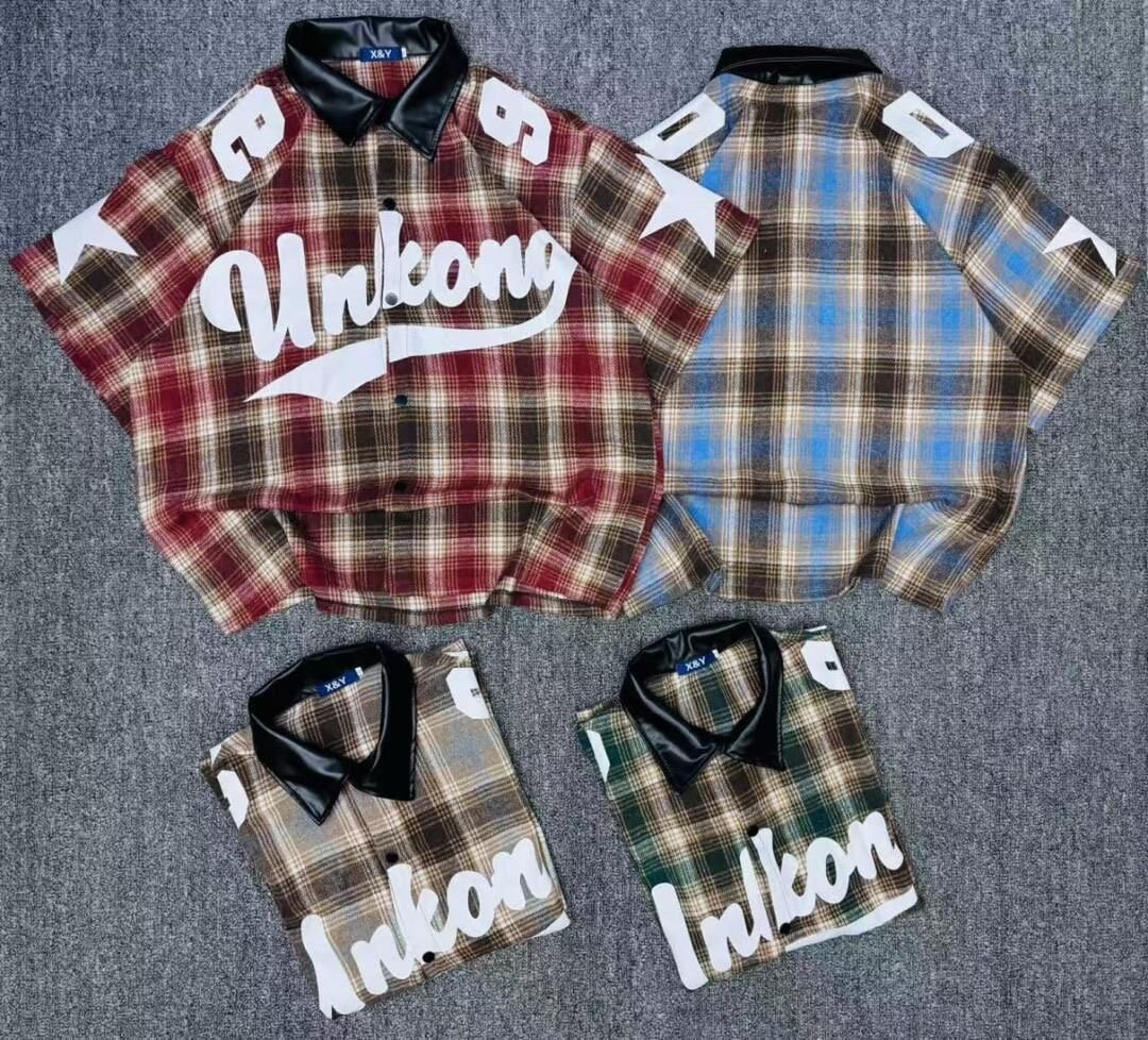 Chemises à carreaux décontractées