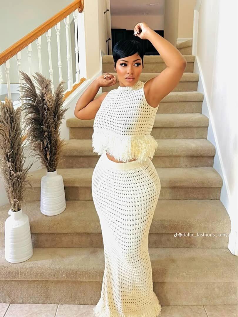 Ensemble en crochet 2 pièces