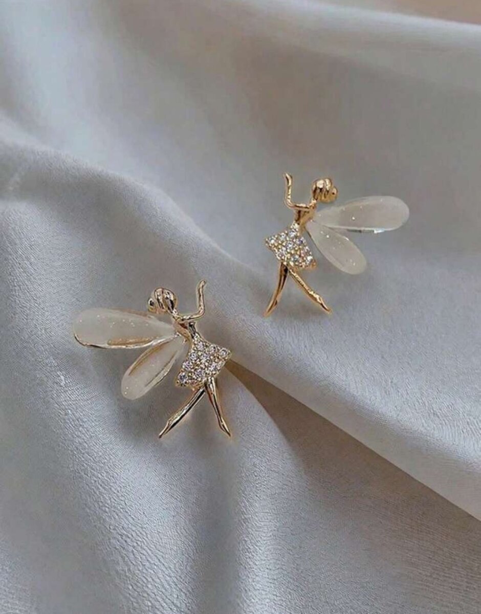 Boucles d'oreilles élégantes en or