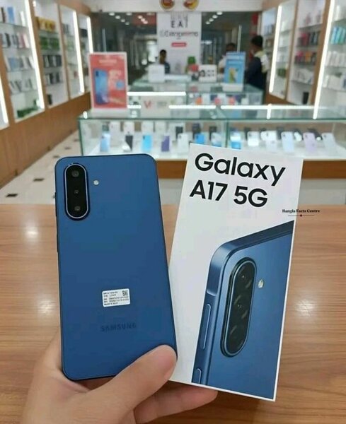 Samsung Galaxy A17 5G bleu