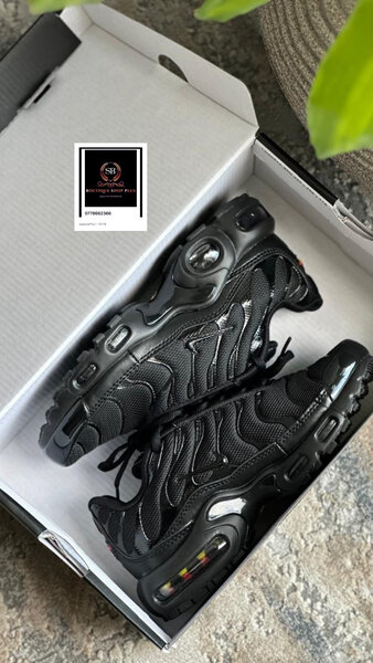 Baskets noires tendance hommes