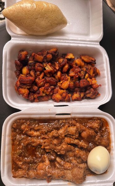 Alloco+ pattedepoulet +attieke