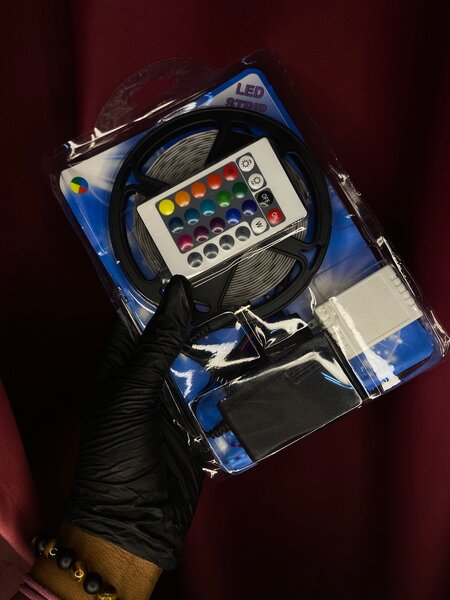 Bande LED multicolore télécommande