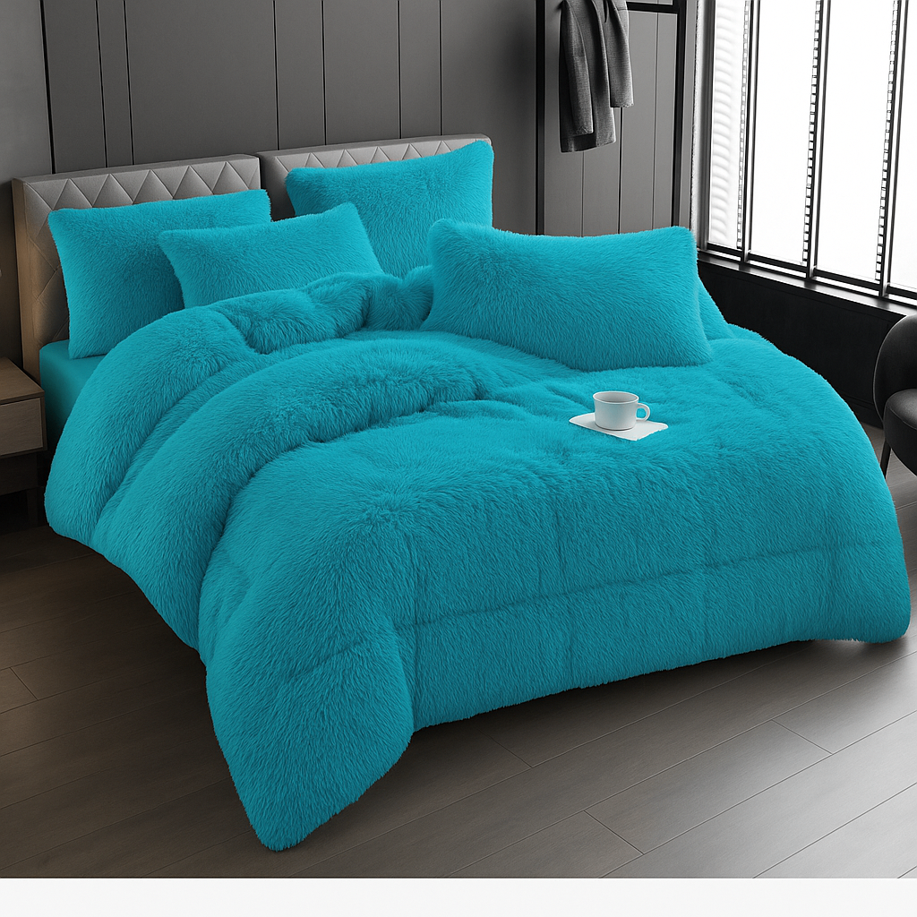 Couette avec deux taies