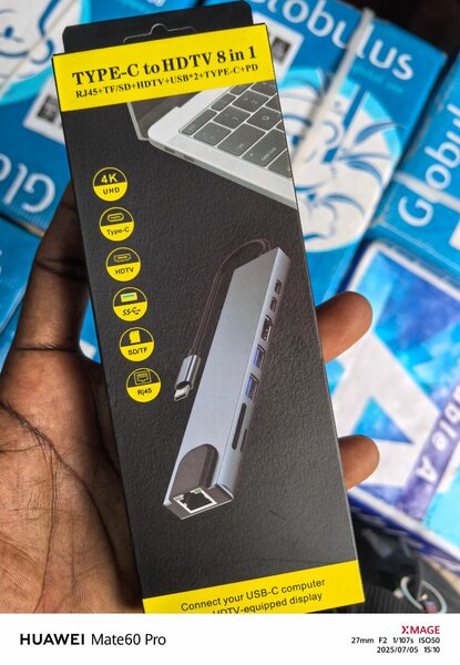 Adaptateur type C 8 en 1