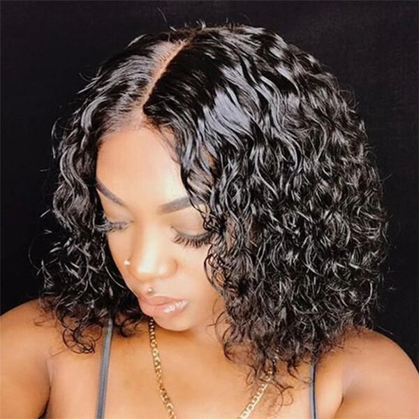 Ladies Curly Short Hair Wig