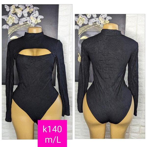 Beautiful and stylish women's bodysuit black