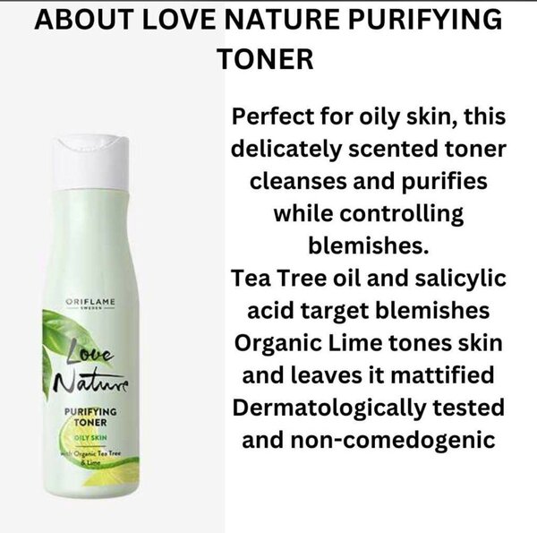Oriflame Love Nature Purifying Toner