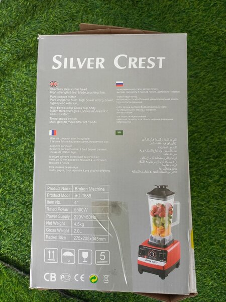 Silver Crest Blender