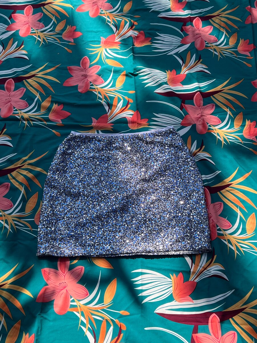 Jupe pailletée étincelante