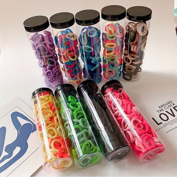 Élastiques à cheveux colorés