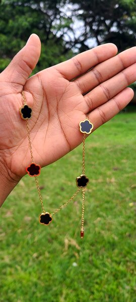 Van cleef necklaces,  bracelets and earrings