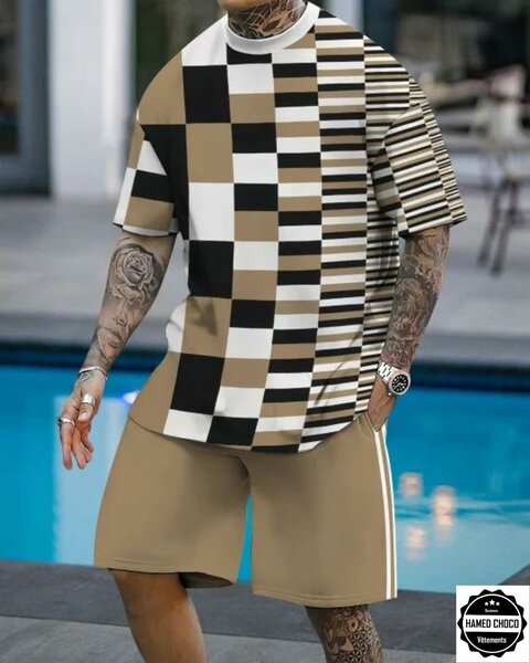 Ensemble homme T-shirt et short