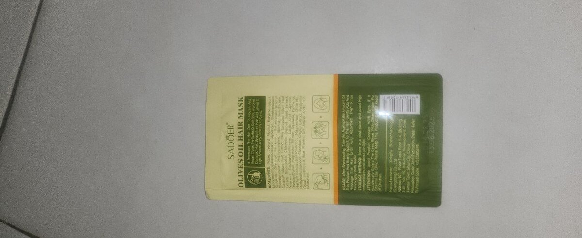 Masque Capillaire à l'Huile d'Olive