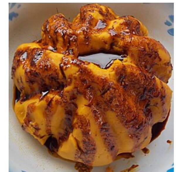 Courge rôtie au sirop