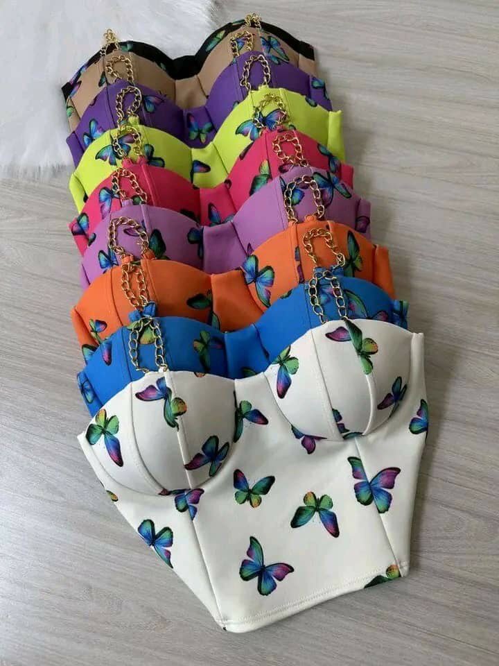 Bustier Top Femme Élégant