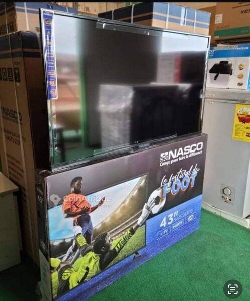 Tv LED nasco 43 pouce disponible neuf prix