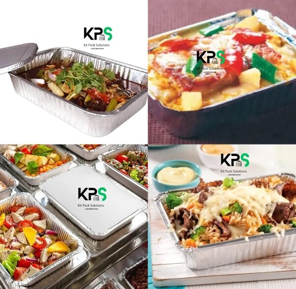 Plats cuisinés en aluminium