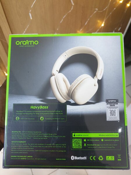 Oriamo Casque sans Fil Bluetooth
