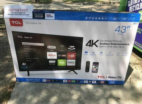 Samsung TCL and LG Smart Tv