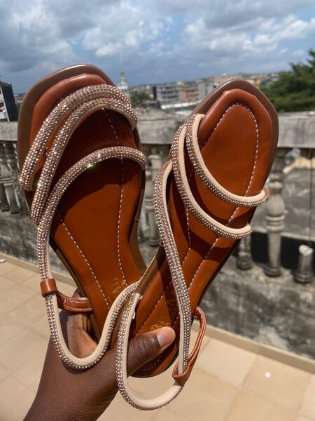 Sandales Tressées Élégantes Femme