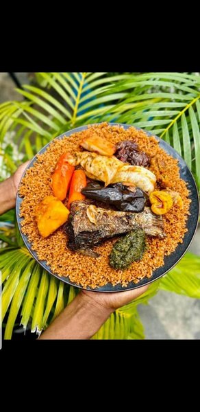 Riz épicé avec viande