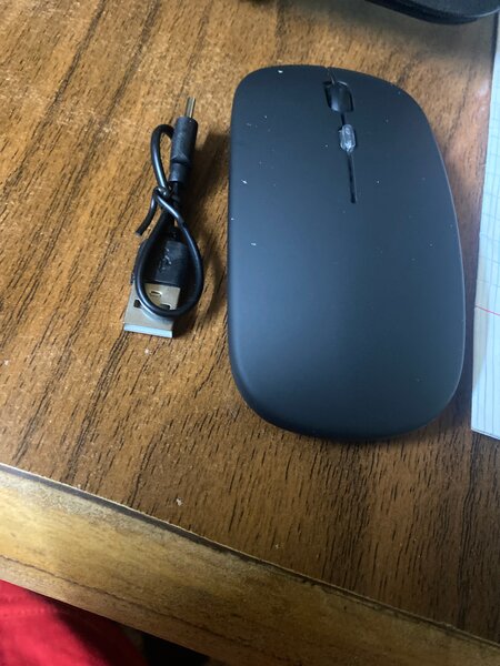 Souris sans fil USB rechargeable