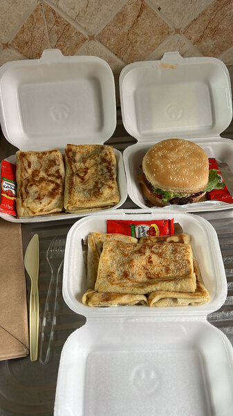 Gourmet Crepes & Burger Combo