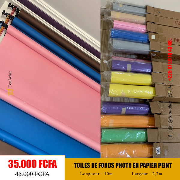 Toiles de Fonds Photo en Papier Peint de 2,7x10