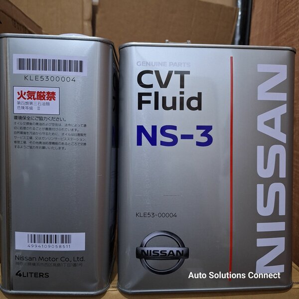 Nissan CVT NS2 & NS3 transmission fluid