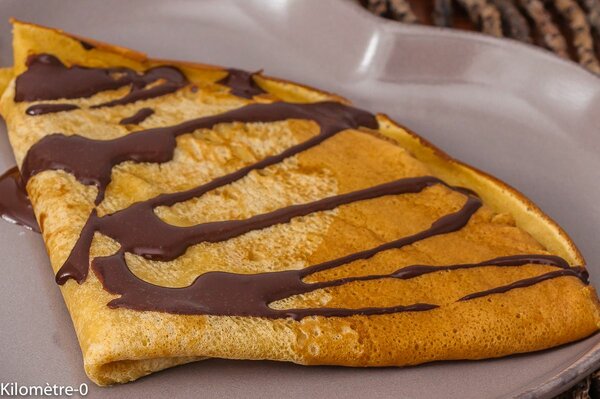 Crêpe au Chocolat Délicieux