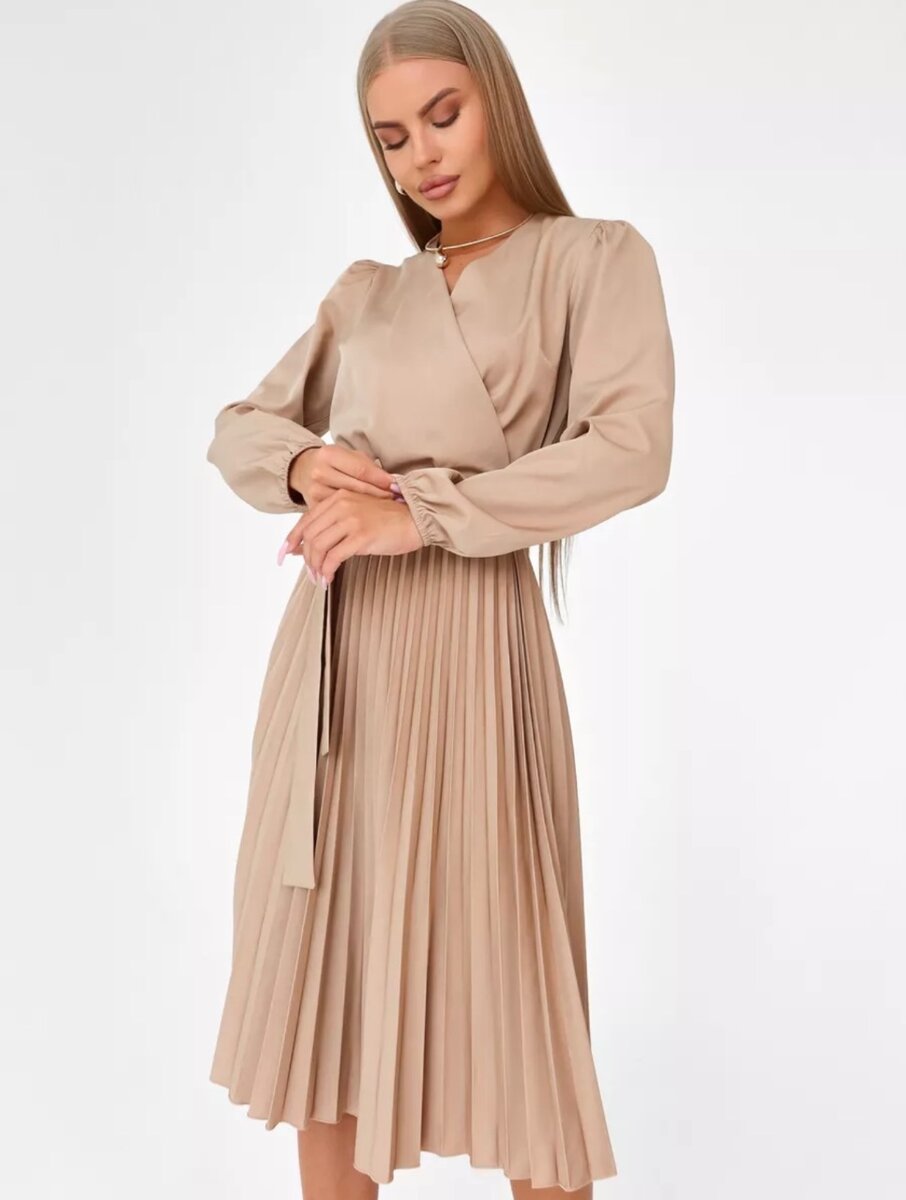 Платья плиссе