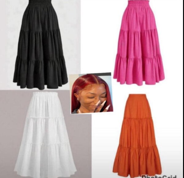 Jupe Longue Volante Femme