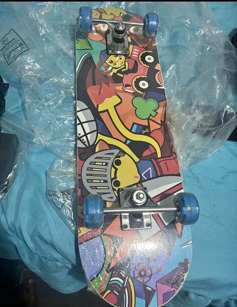 Planche à roulette lumineuse pour enfants