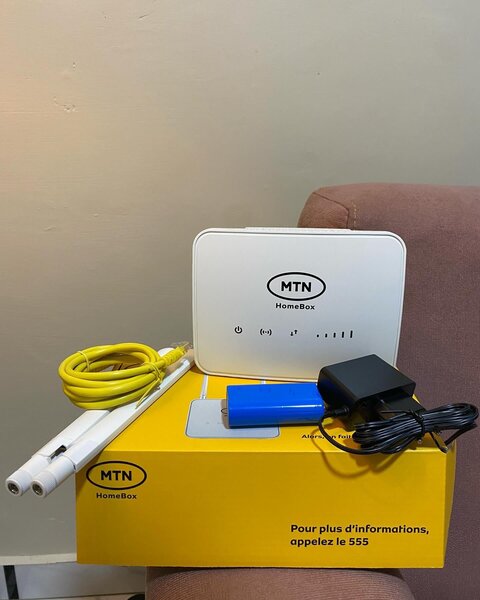 MTN 4G Universal Router(Backup PowerBank)