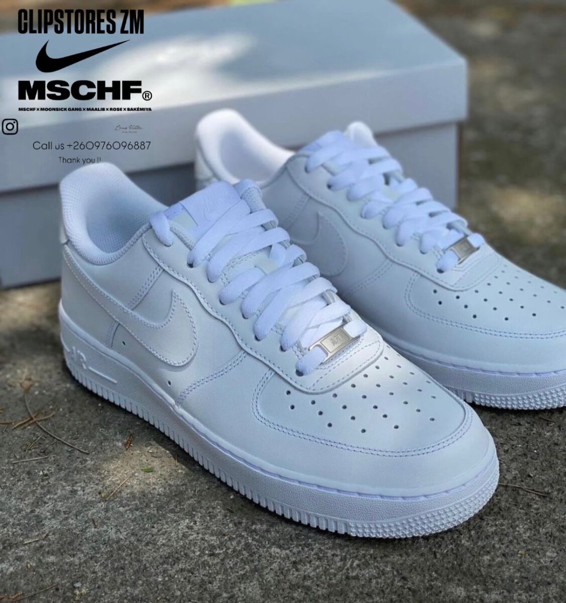 AF 1 white A++ grade