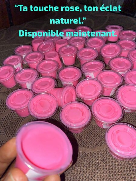 Creme de levres roses