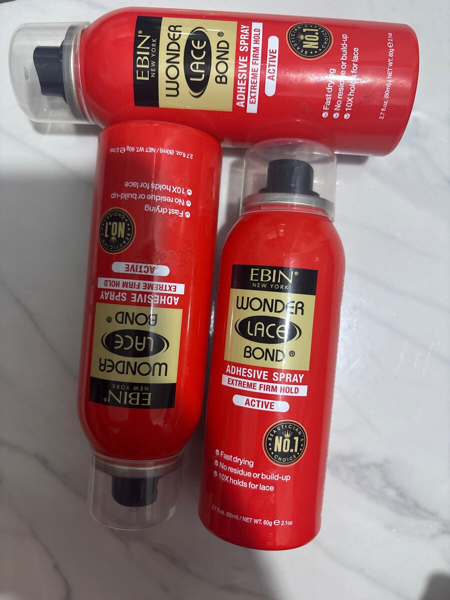 Spray adhésif cheveux EBIN