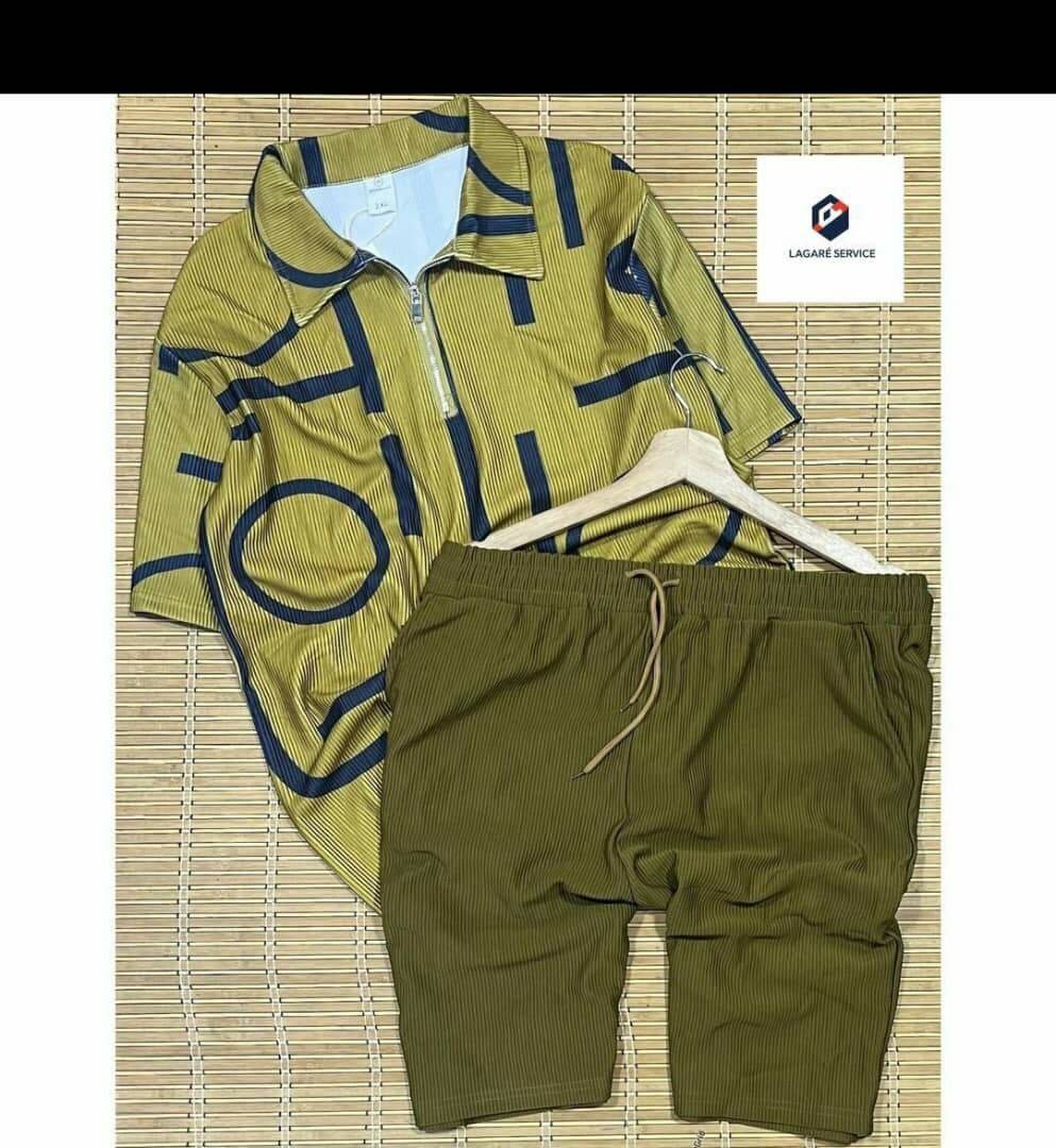 Ensemble polo et short casual