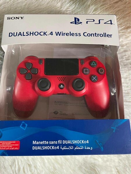 Sony "Manette PS4 Sans Fil DualShock 4 Rouge